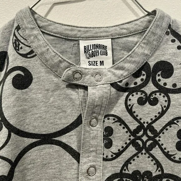 BILLIONAIRE BOYS CLUB SPACE PRINT POLO - Picture 3 of 6